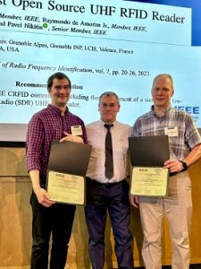 2024 IEEE CRFID James Clerk Maxwell Best Journal Paper Award